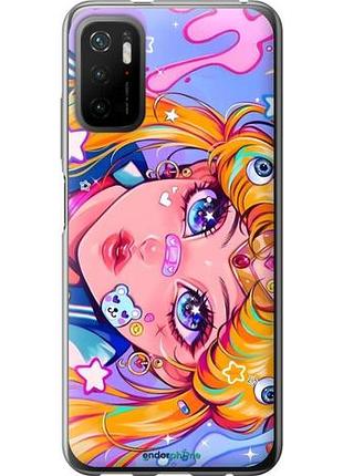 Чохол на xiaomi redmi note 10 5g сейлор мун 4