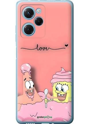 Чехол на xiaomi poco x5 pro 5g спанч боб, sponge bob сяоми поко х5 про 5г
