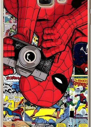Чехол на samsung galaxy a9 a9000 человек паук, spiderman 2 самсунг а9 а9000 2