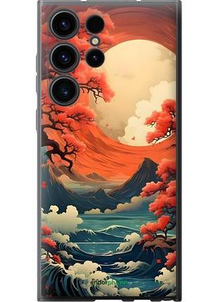 Чехол на samsung galaxy s23 ultra природа японии самсунг с23 ультра