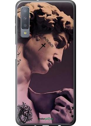 Чехол на samsung galaxy a7 (2018) a750f давид тату самсунг а7 (2018) а750ф