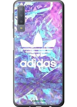 Чехол на samsung galaxy a7 (2018) a750f адидас самсунг а7 (2018) а750ф