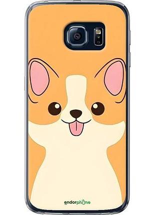 Чехол на samsung galaxy s6 g920 милый пес самсунг с6 г920