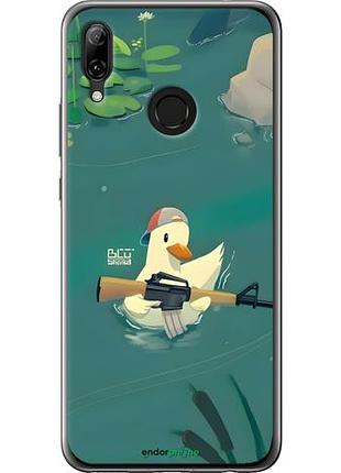 Чохол на huawei nova 3 качечка з автоматом