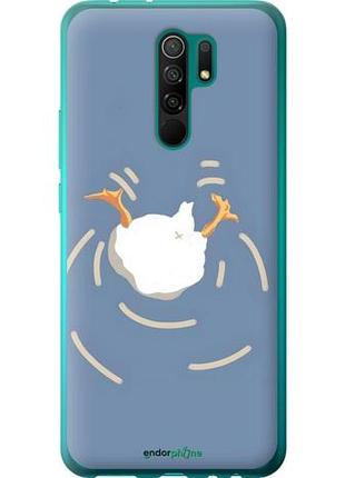 Чехол на xiaomi redmi 9 смешная утка, гусь сяоми редми 9