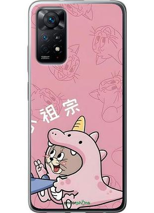 Чехол на xiaomi redmi note 11 том и джерри 2 сяоми редми ноут 11 2