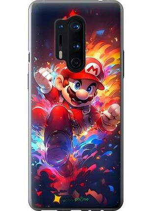 Чехол на oneplus 8 pro супер марио