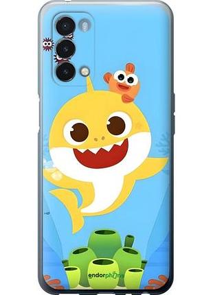 Чехол на oneplus nord n200 5g бейби шарк 1+ норд н200 5г