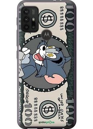 Чохол на motorola moto g30 том і джеррі
