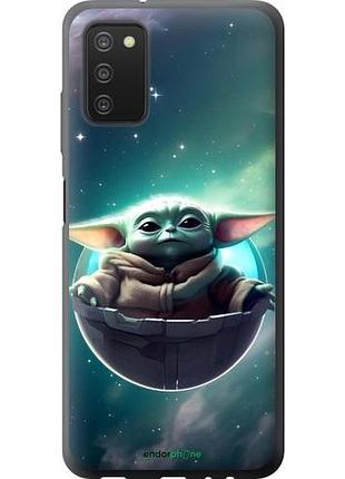 Чехол на samsung galaxy a03s a037f малыш йода, грогу самсунг а03с а037ф