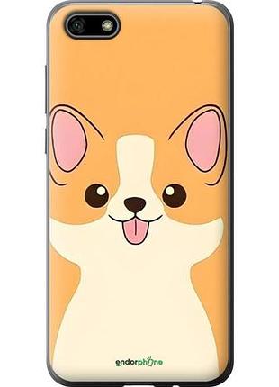 Чехол на huawei y5 2018 милый пес хуавей у5 2018