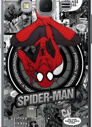 Чехол на samsung galaxy core prime g360h человек паук, spiderman самсунг кор прайм г360х
