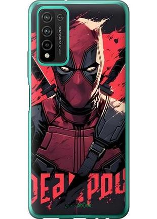 Чехол на huawei honor 10x lite дэдпул, deadpool хуавей хонор 10х лайт