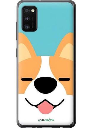 Чехол на samsung galaxy a41 a415f забавный корги самсунг а41 а415ф