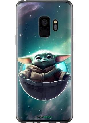 Чехол на samsung galaxy s9 малыш йода, грогу самсунг с9
