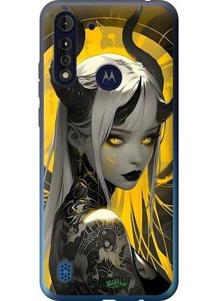 Чехол на motorola g8 power lite аниме демон 2 моторола г8 повер лайт2