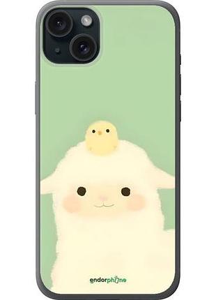 Чехол на iphone 15 plus барашек и ципленок айфон 15 плюс