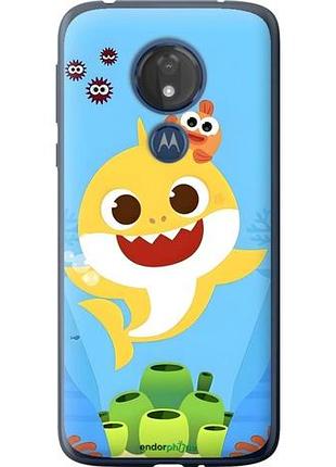 Чехол на motorola moto g7 power бейби шарк моторола мото г7 повер