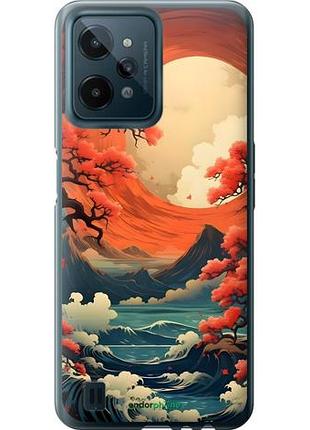 Чехол на realme c31 природа японии риалми с31