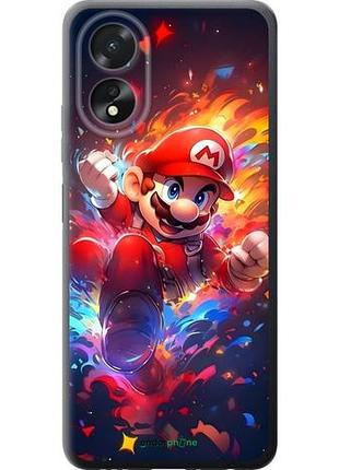 Чехол на oppo a38 4g супер марио оппо а38 4г