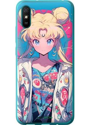 Чехол на xiaomi redmi 9a сейлор мун 2 сяоми редми 9а