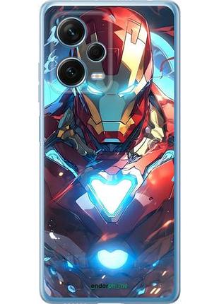 Чехол на xiaomi redmi note 12 pro+ 5g железный человек сяоми редми ноут 12 про+ 5г