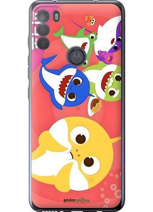 Чехол на motorola g50 бейби шаркс моторола г50