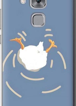 Чохол на huawei nova plus гусак пірнає