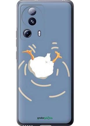 Чехол на xiaomi 13 lite смешная утка, гусь сяоми 13 лайт