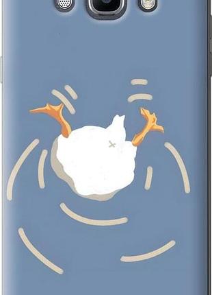 Чехол на samsung galaxy j7 (2016) j710f смешная утка, гусь самсунг й7 (2016) й710ф