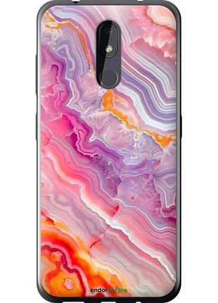 Чехол на nokia 3.2 мрамор 2