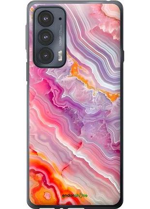 Чехол на motorola edge 20 мрамор 2