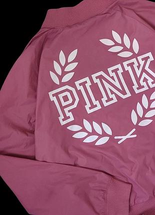 Ветровка бомбер victoria ́s secret pink 6