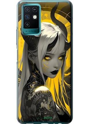 Чехол на infinix note 10 аниме демон 2 инфикс ноут 102