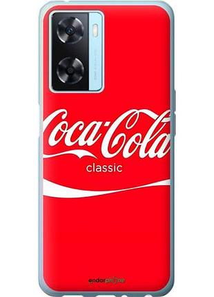 Чехол на oppo a57s кока кола оппо а57с