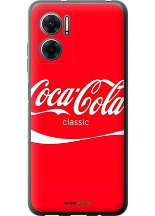 Чохол на xiaomi redmi note 11e кока кола