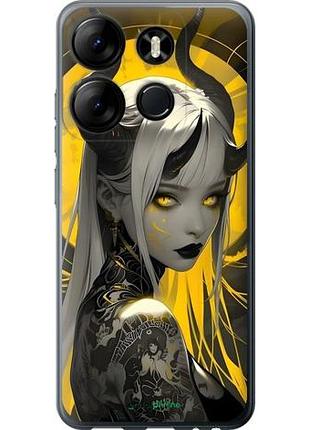 Чехол на tecno spark go 2023 bf7 аниме демон 2