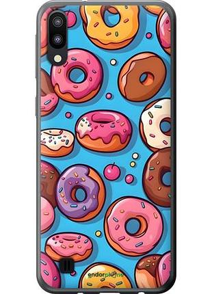 Чехол на samsung galaxy m10 пончики самсунг м10