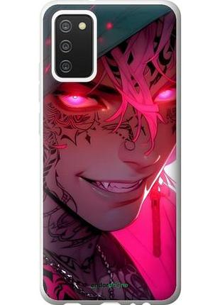 Чехол на samsung galaxy a02s a025f аниме демон 3 самсунг а02с а025ф3