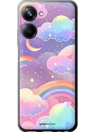 Чохол на realme 10 pro хмари та веселка