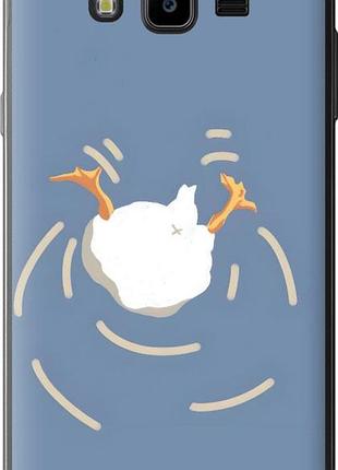 Чехол на samsung galaxy j7 neo j701f смешная утка, гусь самсунг й7 нeo й701ф