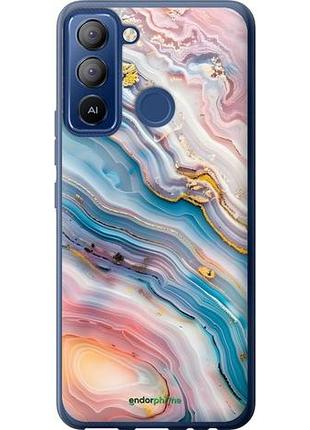 Чехол на tecno pop 5 lte bd4 мрамор красивый текно поп 5 лте бд4
