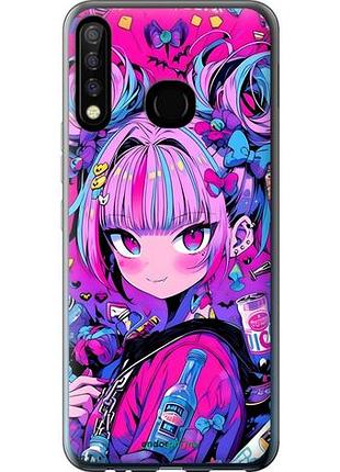 Чехол на tecno camon 12 cc7 аниме милаха