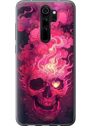 Чехол на xiaomi redmi note 8 pro череп арт сяоми редми ноут 8 про
