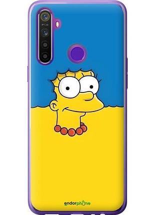 Чехол на realme 5 мардж флаг украины риалми 5
