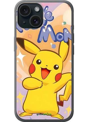 Чехол на iphone 15 пикачу айфон 15