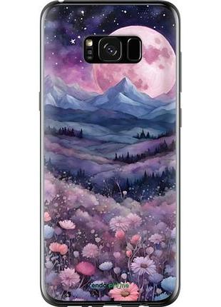 Чохол на samsung galaxy s8 plus ніч місяць арт