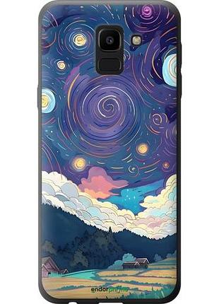 Чехол на samsung galaxy j6 2018 креатинвый арт самсунг й6 2018