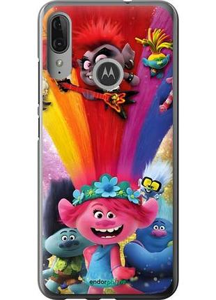 Чехол на motorola moto e6 plus троли моторола мото е6 плюс