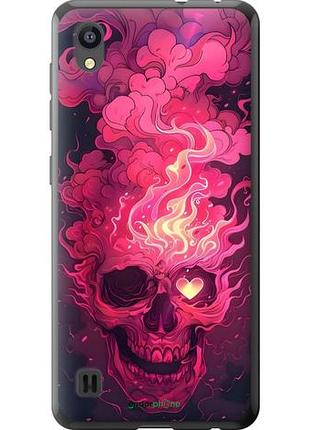 Чехол на zte blade a5 2019 череп арт зте блейд а5 2019